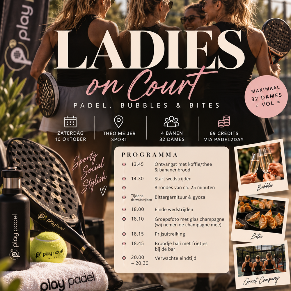 Ladies on court🎾🥂